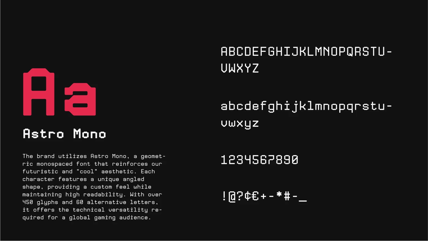 Bodax Gaming typography