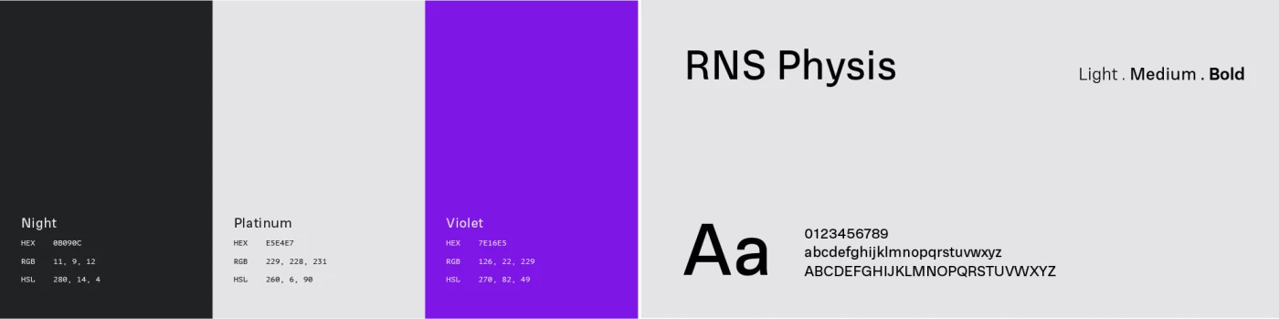 Edity Media color palette