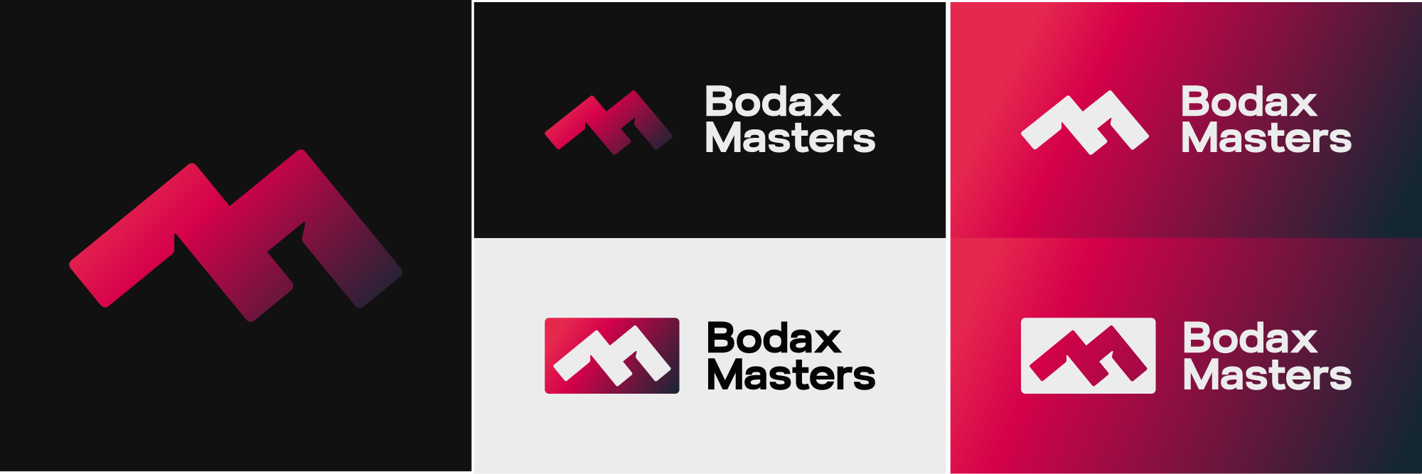 Bodax Masters logo variations